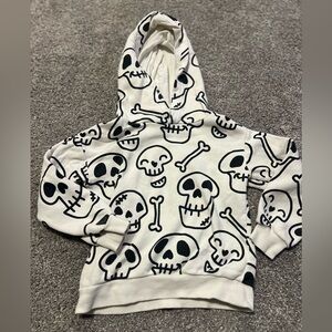 H&M Skull hoodie